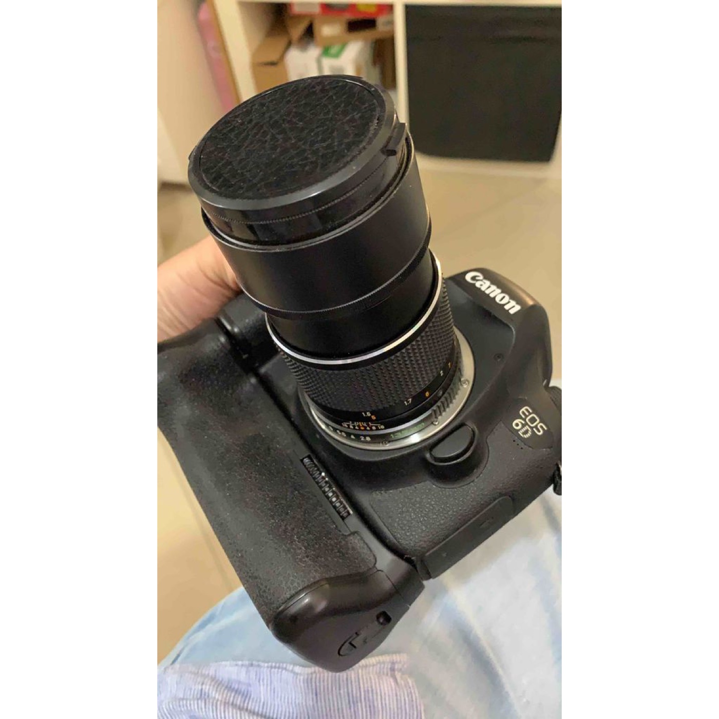 Mamiya Sekor CS Lensleri Canon EF Gövdelere Bağlayan Adaptör görsel 4