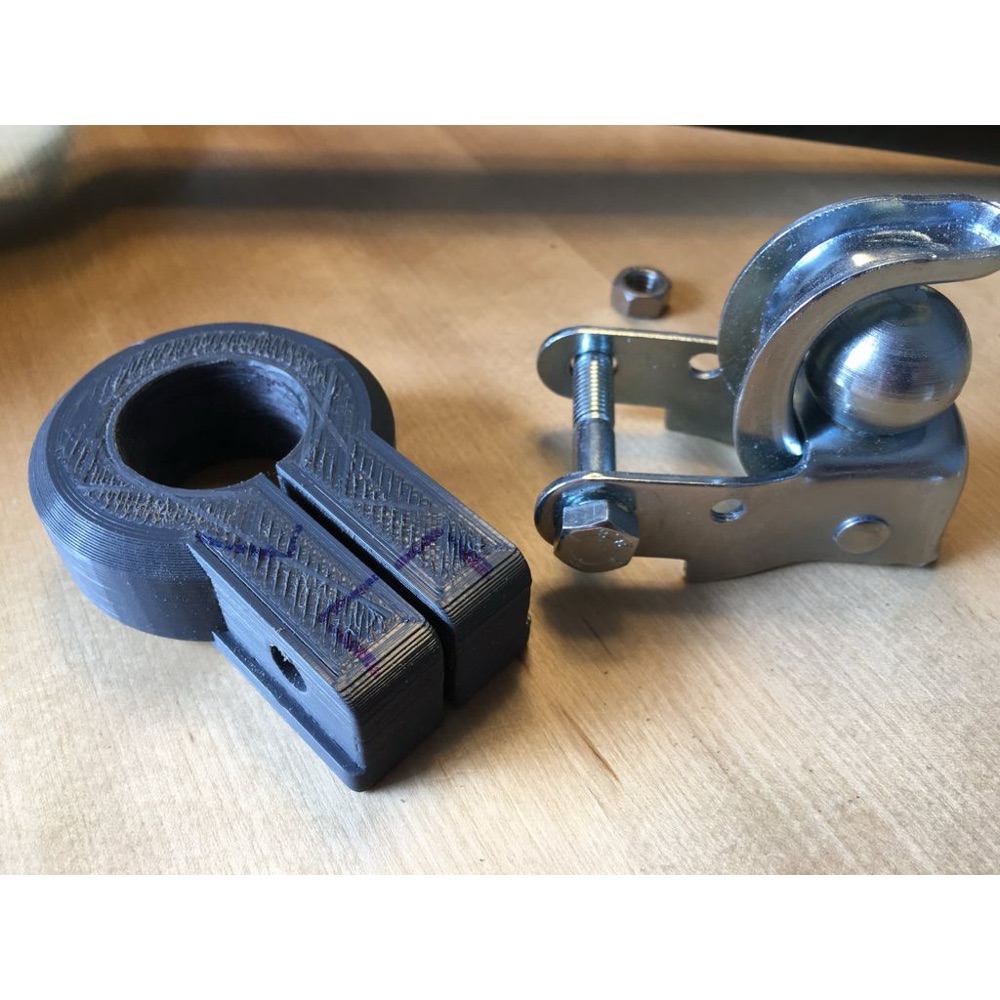 Bisiklet Sele Borusu Römork Bağlantısı (30 mm) görsel 4