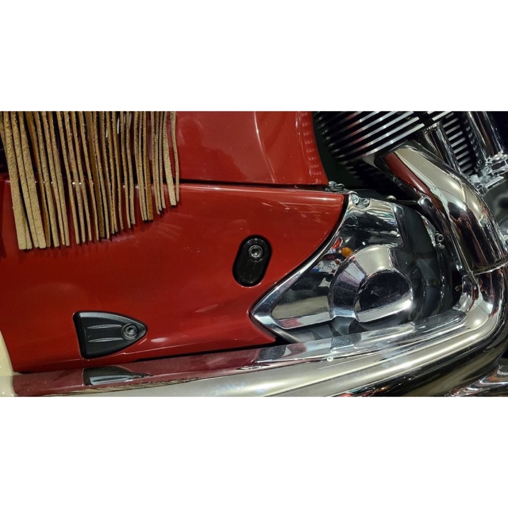 Indian Motorcycle Yolcu Basamağı Kapağı görsel 2