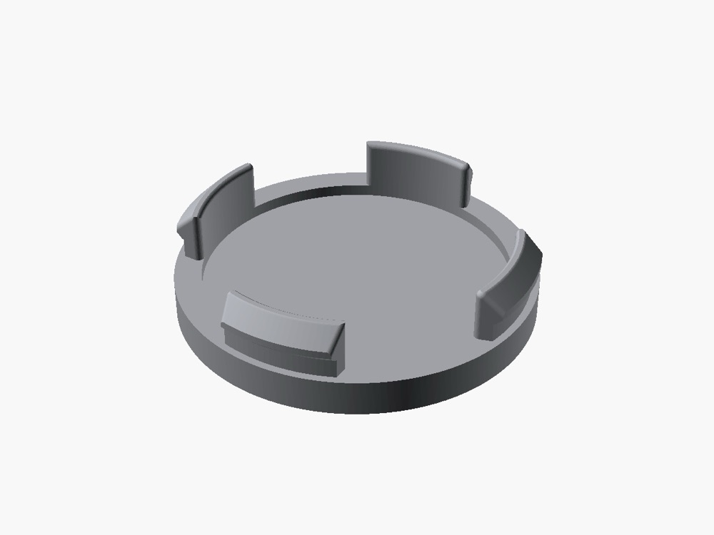 Ford Jant Göbek Kapağı (60mm) görsel 2