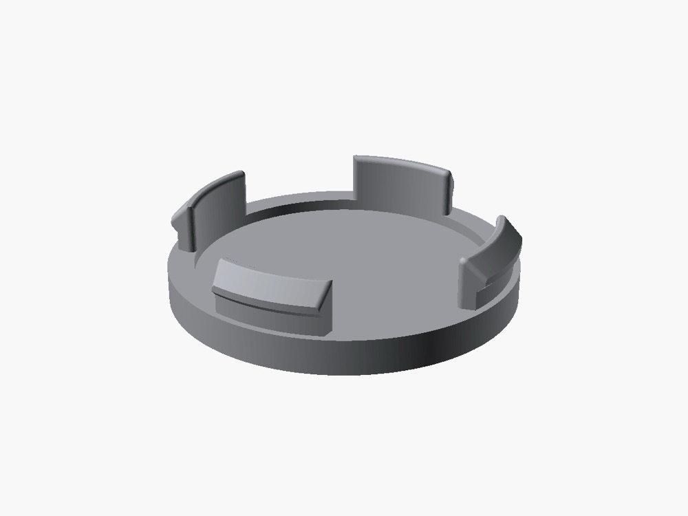 Ford Jant Göbek Kapağı (60mm) görsel 3