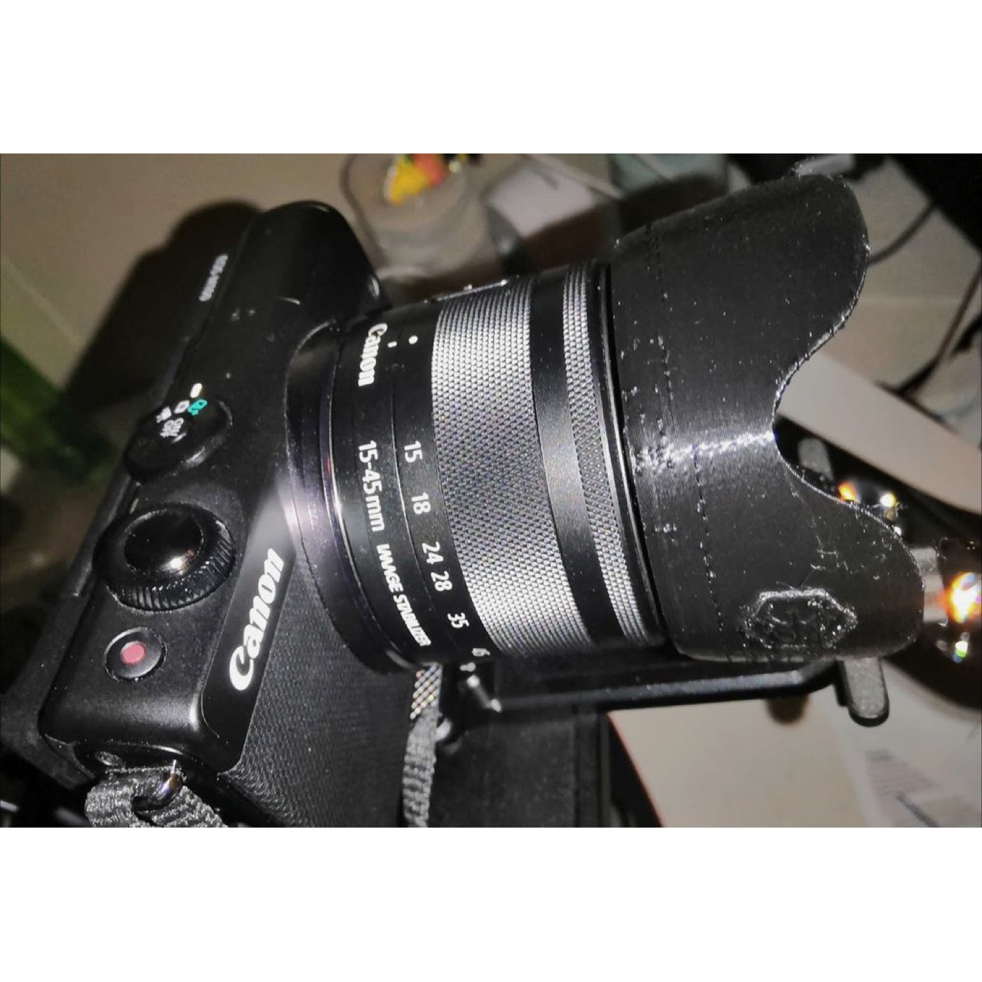 Canon EF-M Lensler için Genel Lens Parasoleyi