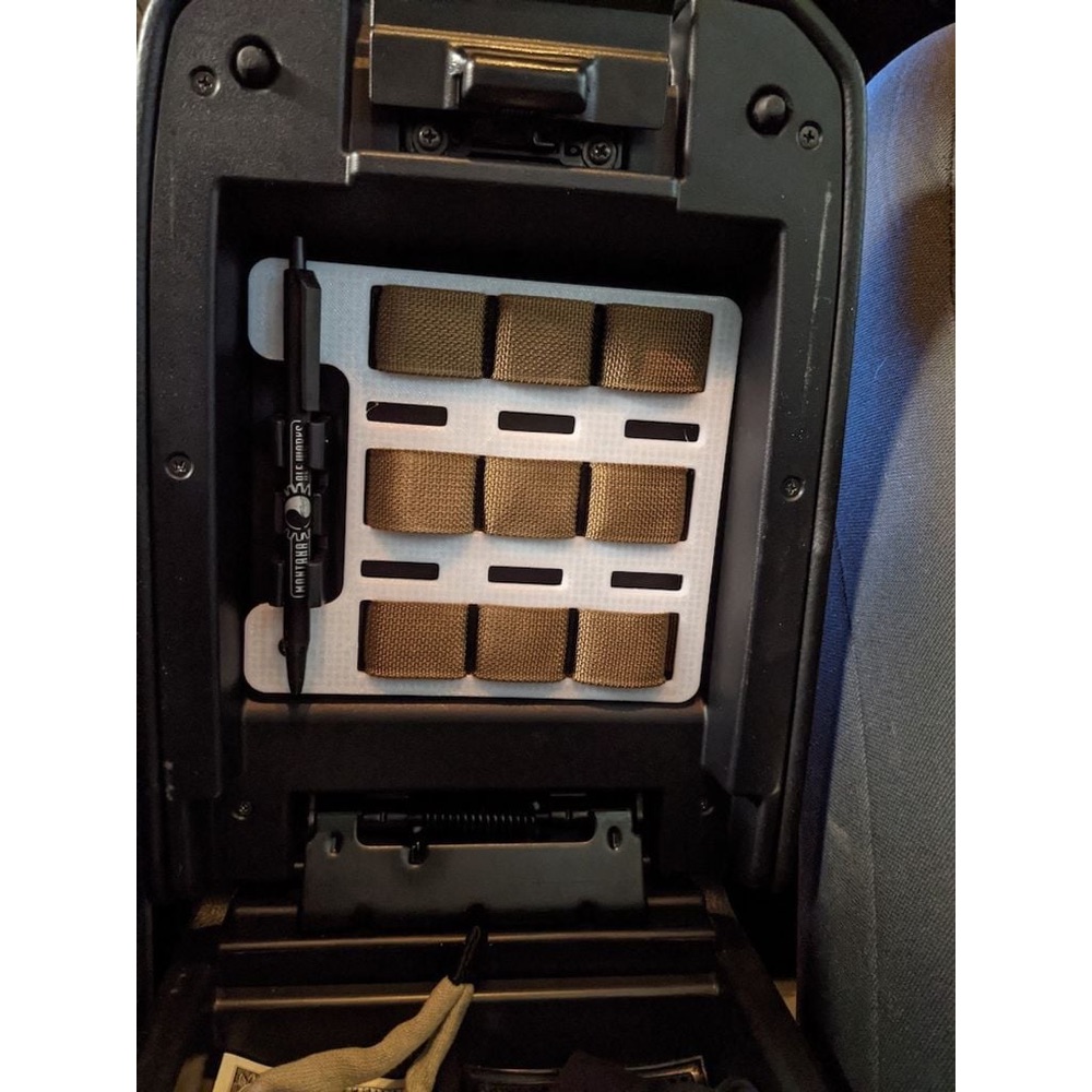 Toyota Tacoma Orta Konsol MOLLE Panel Kapağı görsel 2