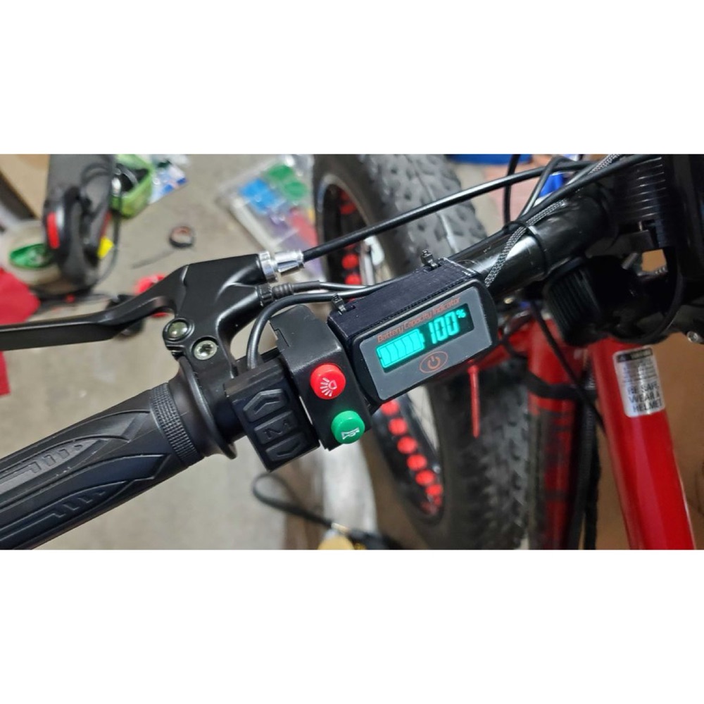 Bisiklet/Elektrikli Scooter Batarya Göstergesi Tutucusu