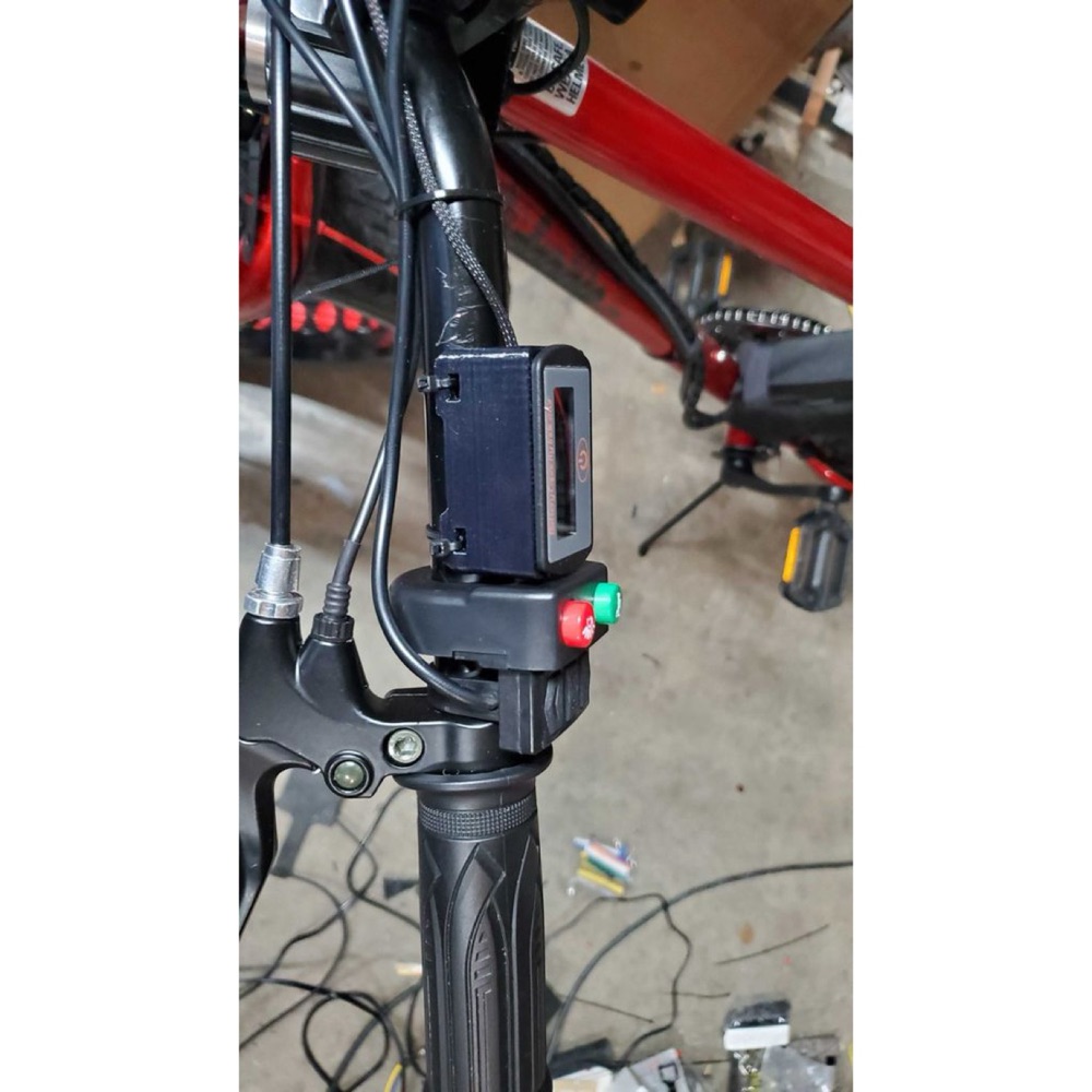 Bisiklet/Elektrikli Scooter Batarya Göstergesi Tutucusu görsel 4