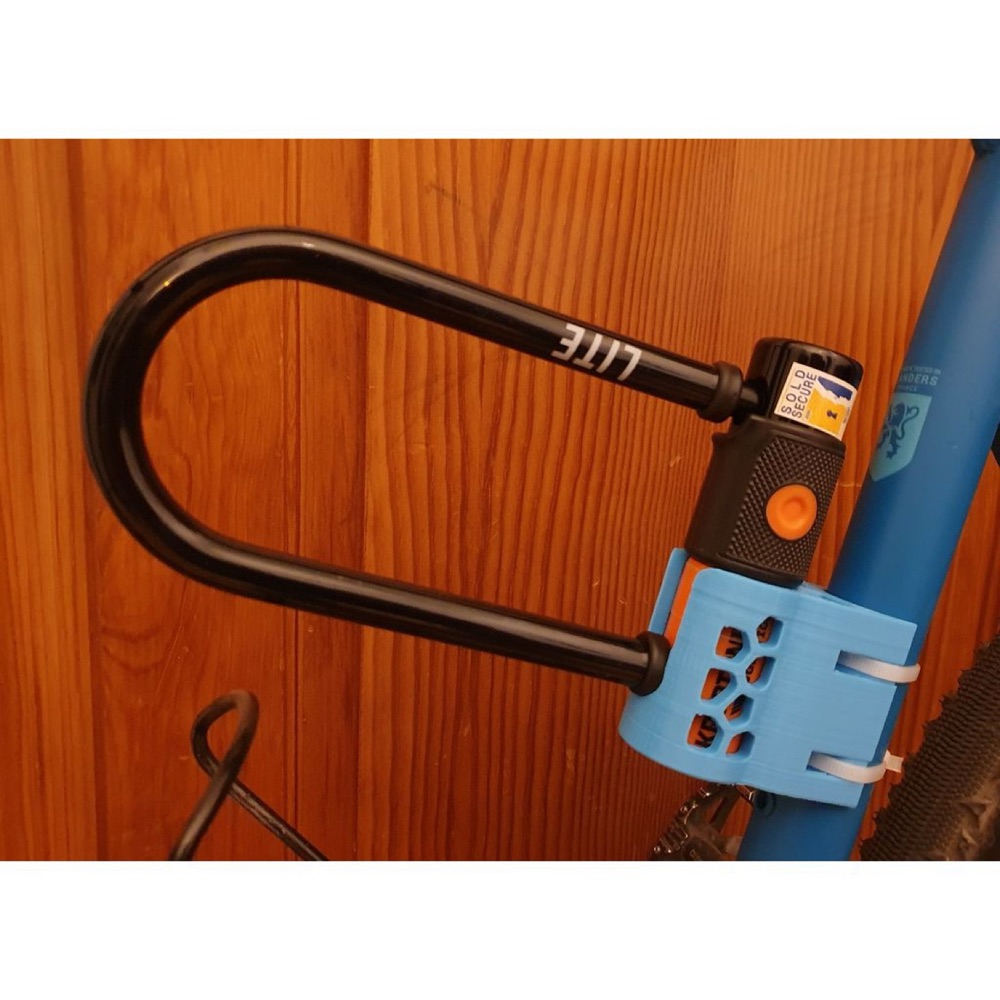 Bisiklet Çerçeve Kilidi Tutucusu (Kryptonite Evo Lite Mini-6 Uyumlu) görsel 2