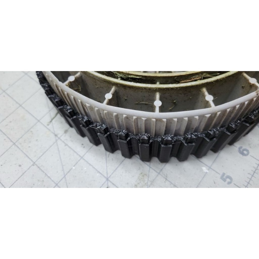 Honda çim biçme makinesi 8 inç teker lastik yüzeyi görsel 4