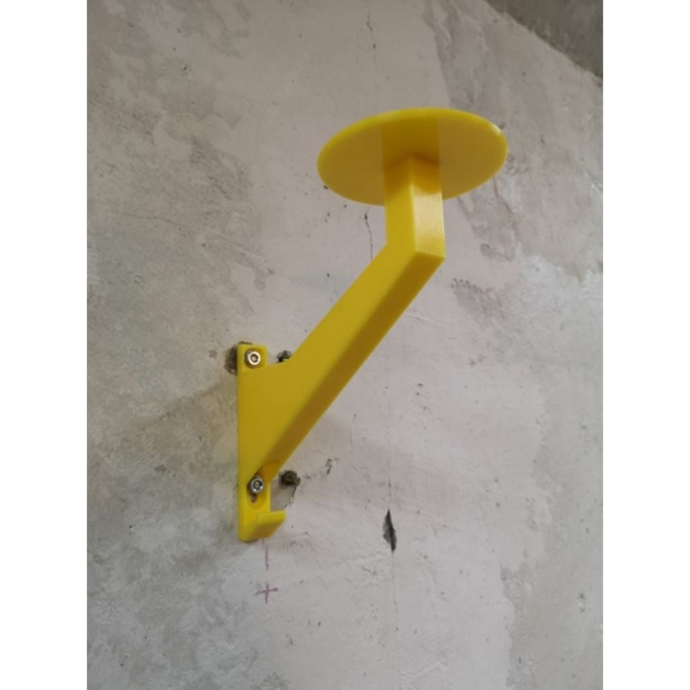 Bisiklet Kaskı Çift Parçalı Duvar Askısı (Büyük) görsel 2
