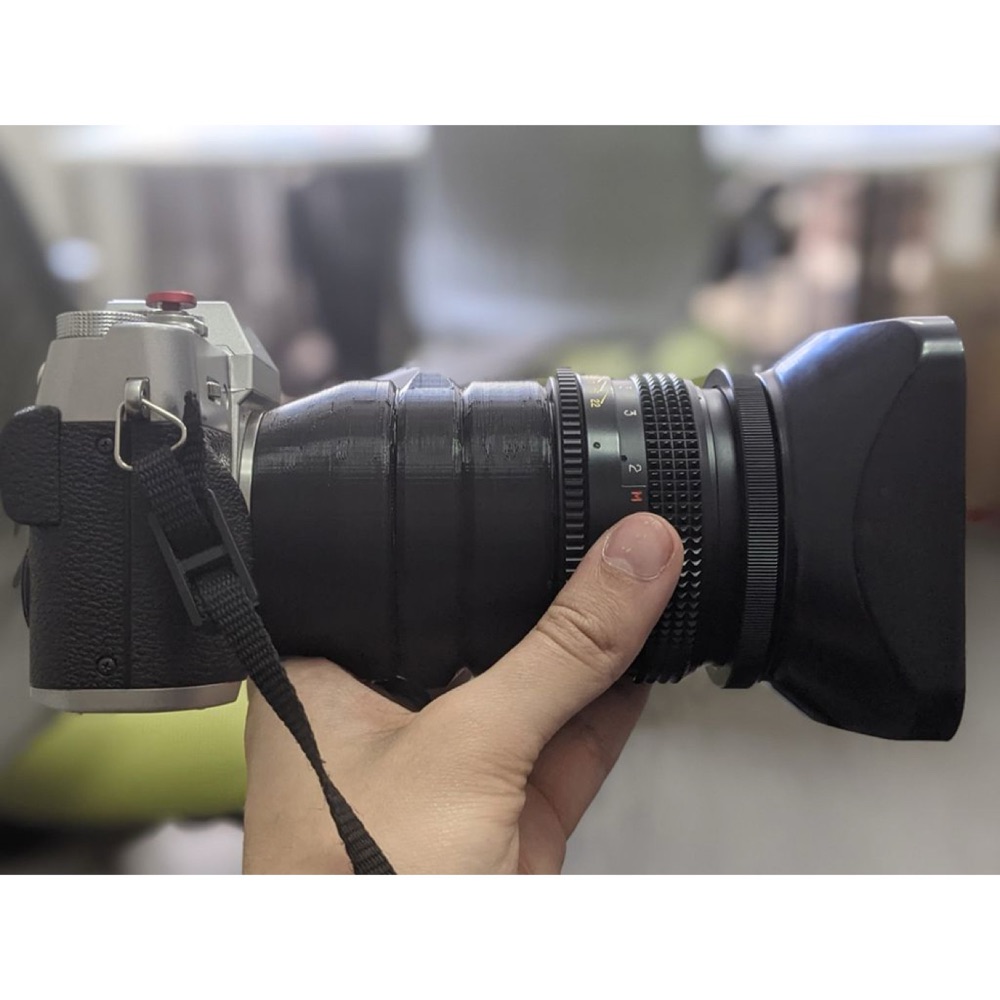 Kiev 88 (Bayonet B) Lens - Fujifilm X Adaptörü görsel 2