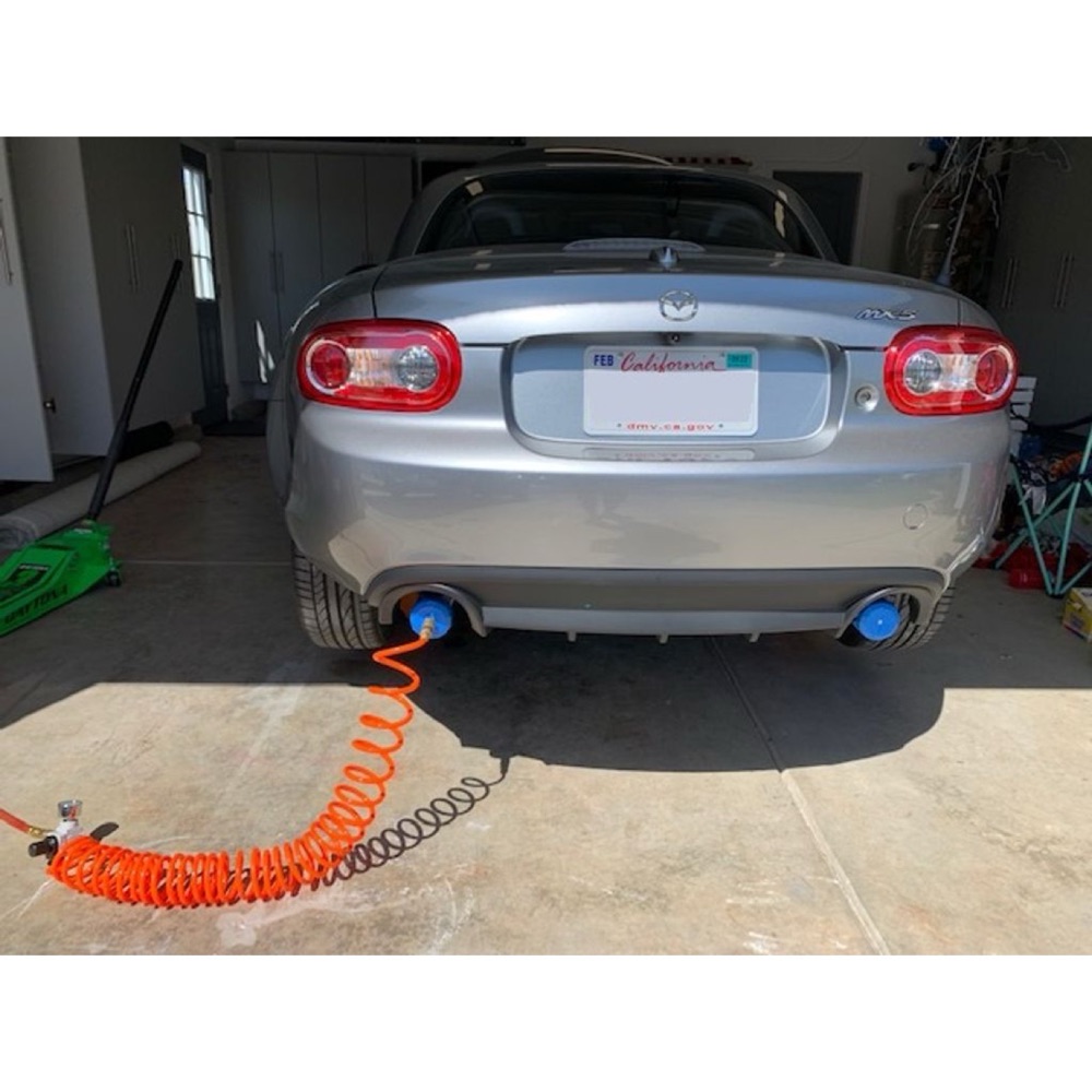 Mazda MX-5 NC Egzoz Kaçak Testi Tapa Seti görsel 2