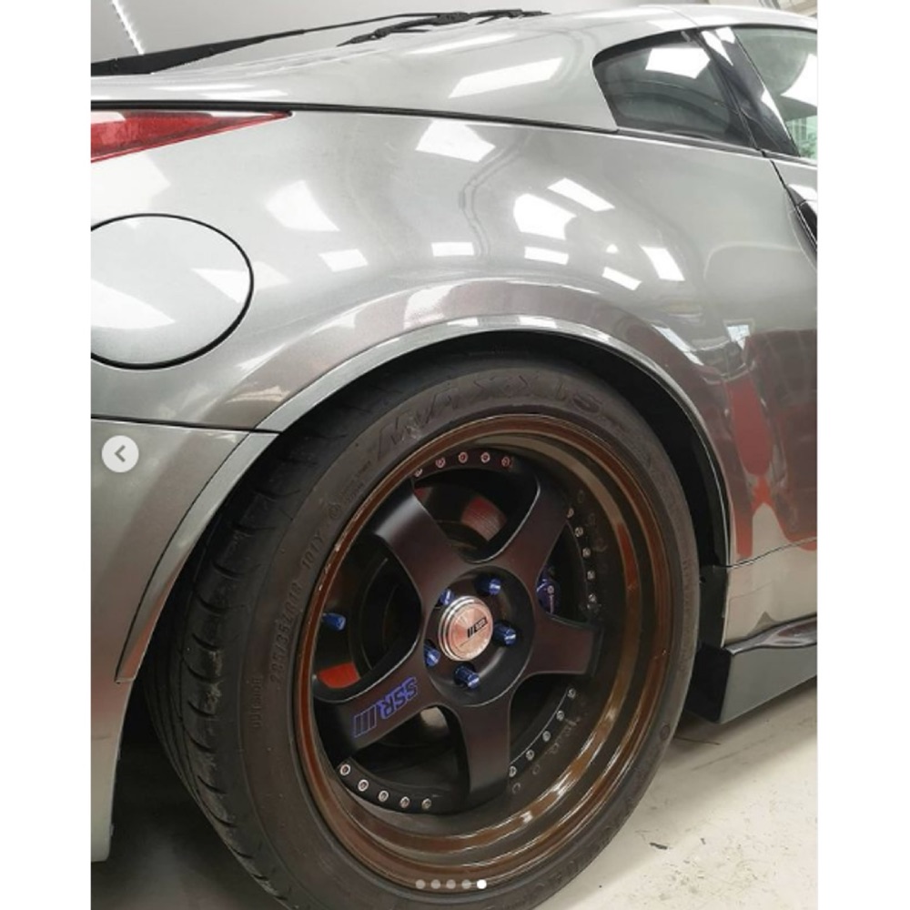 Nissan 350Z 380RS tarzı arka çamurluk genişletici