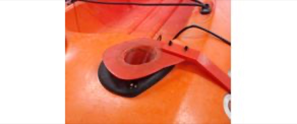 Garmin GT20 Perception Kayak Transducer Montajı görsel 6