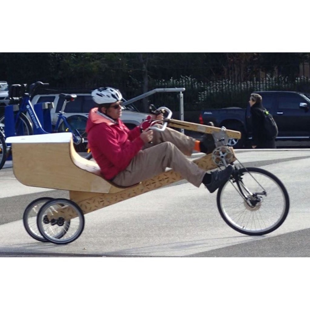 Yatık Üç Tekerlekli Bisiklet (Trike) Gövde Bağlantı Parçası görsel 2