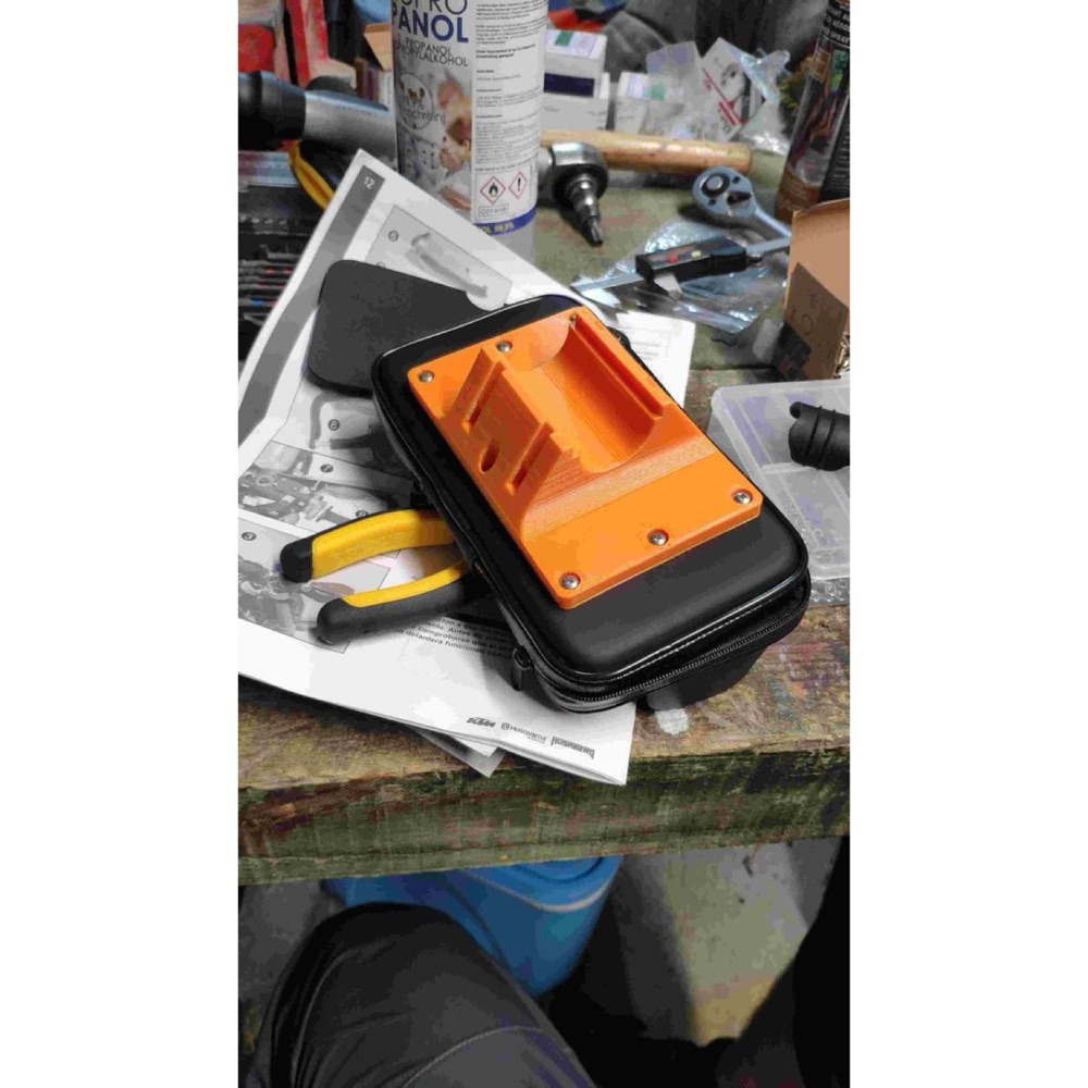 KTM EXC Telefon Tutucu görsel 4