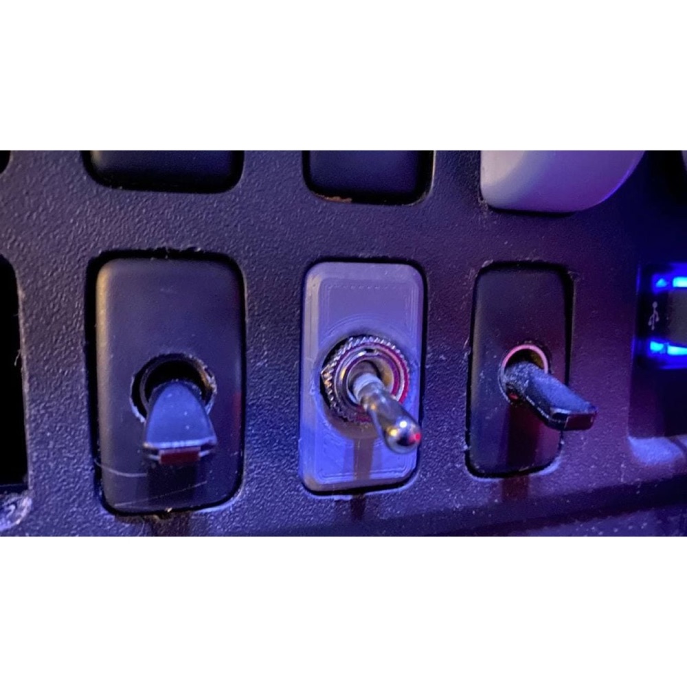 Toyota 12 mm toggle anahtar kapağı