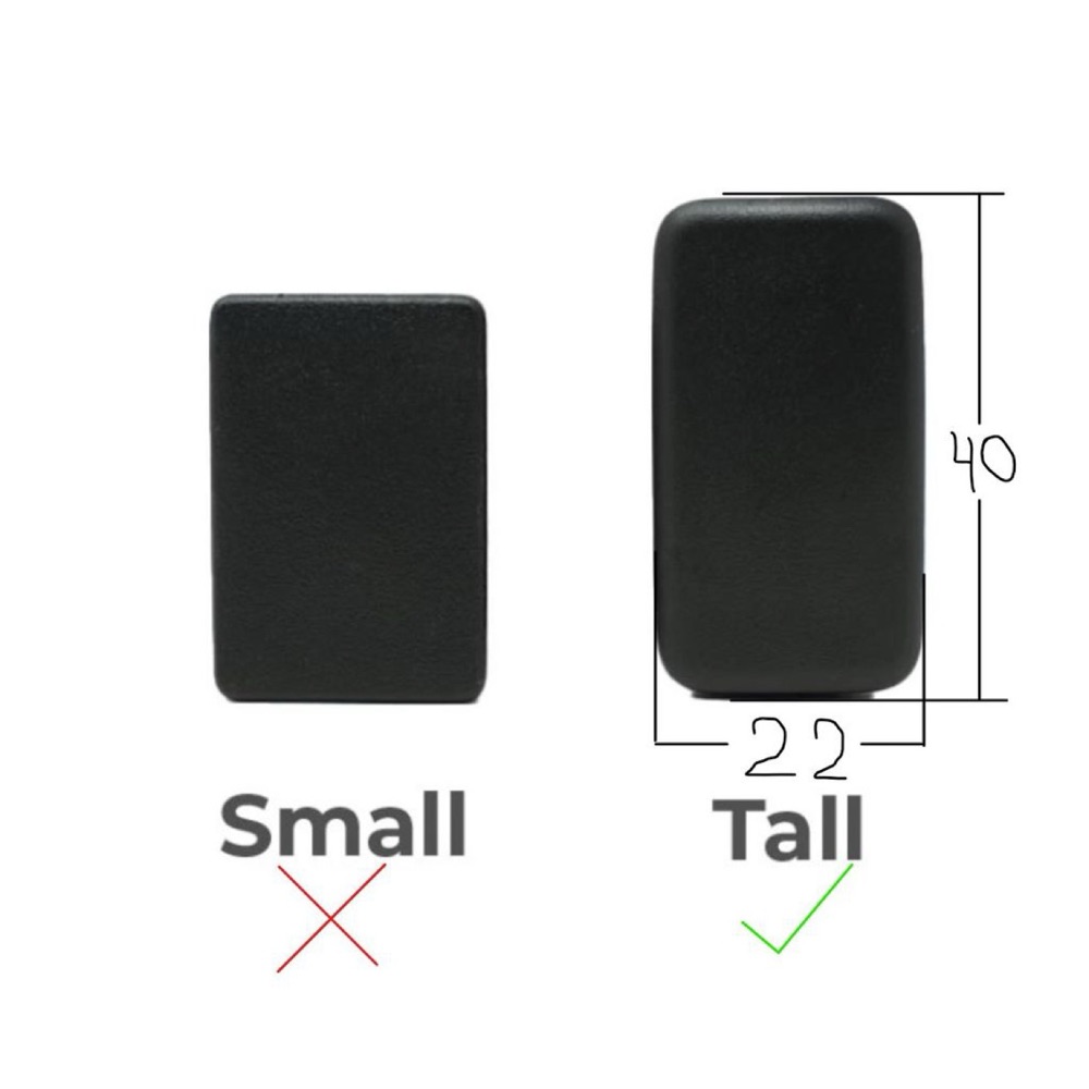 Toyota 12 mm toggle anahtar kapağı görsel 3