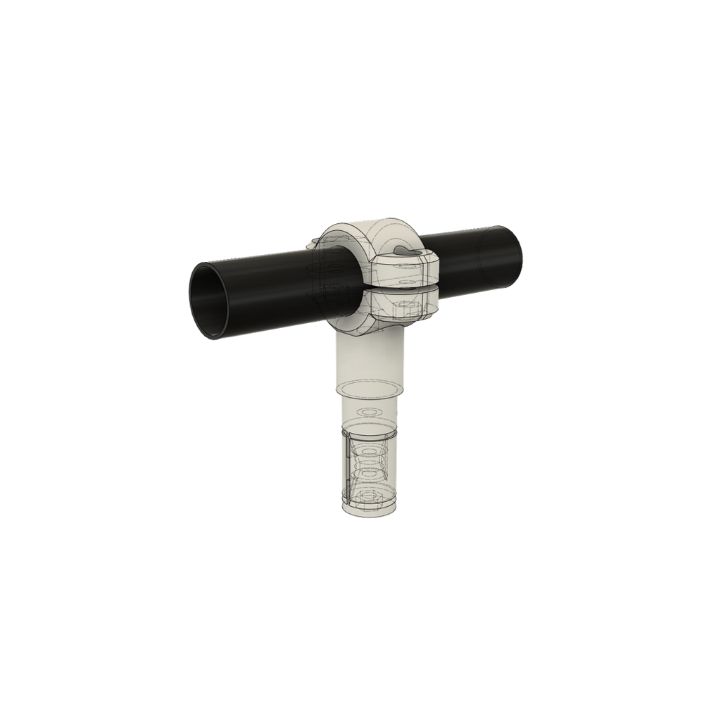 Üç Tekerlekli Bisiklet (Trike) Bar-End T-Kelepçesi (7/8")