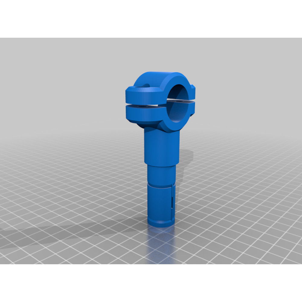 Üç Tekerlekli Bisiklet (Trike) Bar-End T-Kelepçesi (7/8") görsel 3