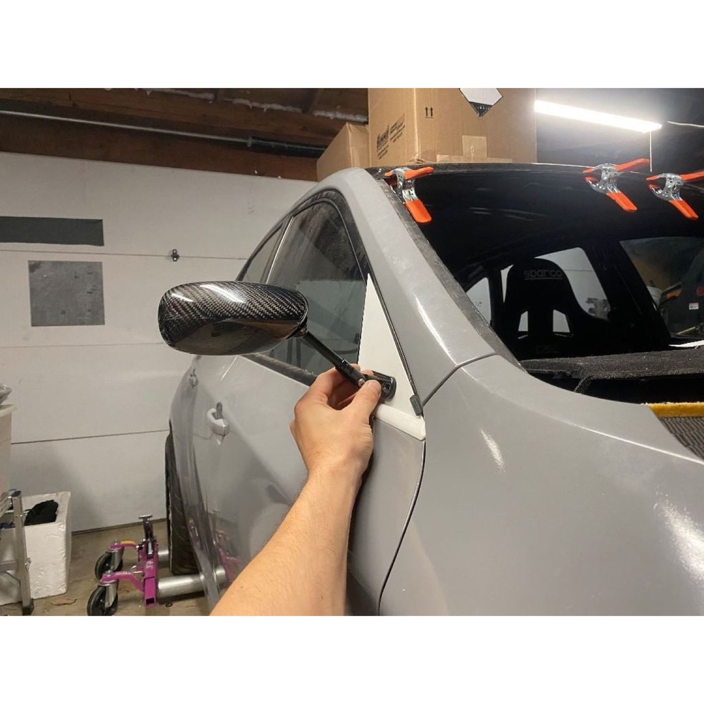 Subaru GR/GV Ayna Silme / Özel Ayna Montaj Parçası görsel 3