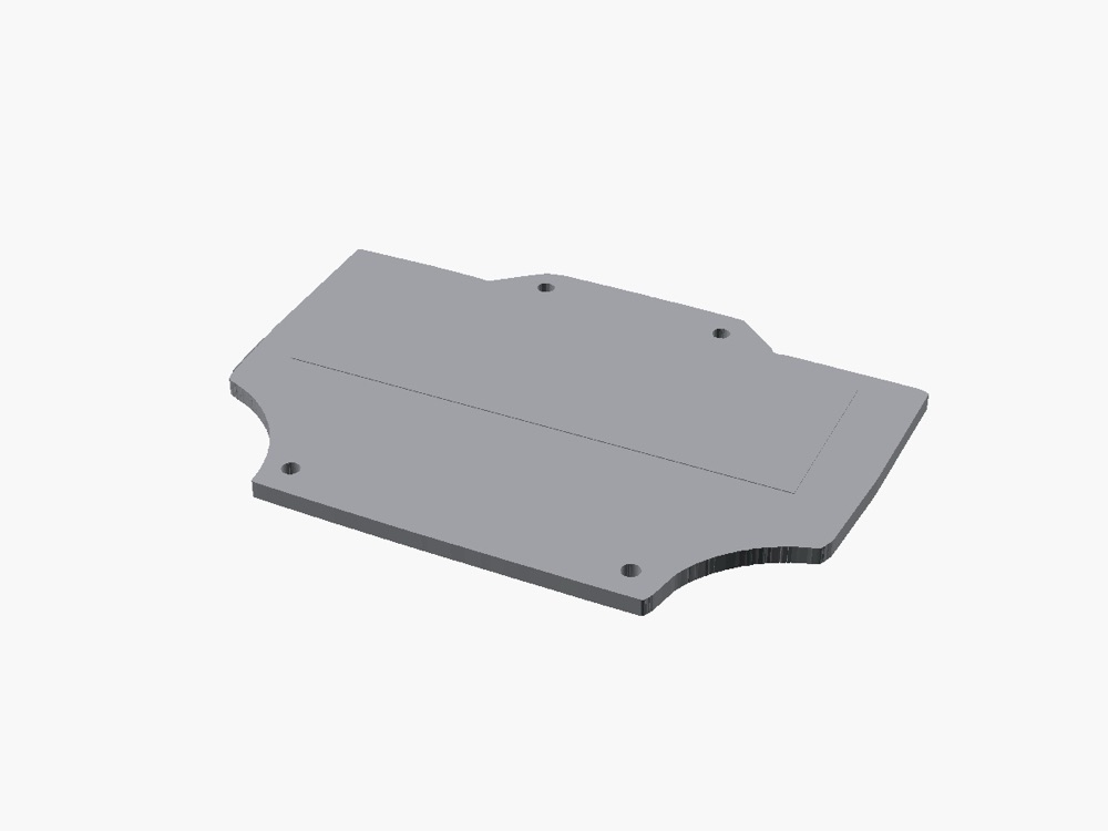 Honda Talon Şalter Paneli Boş Kapağı görsel 2