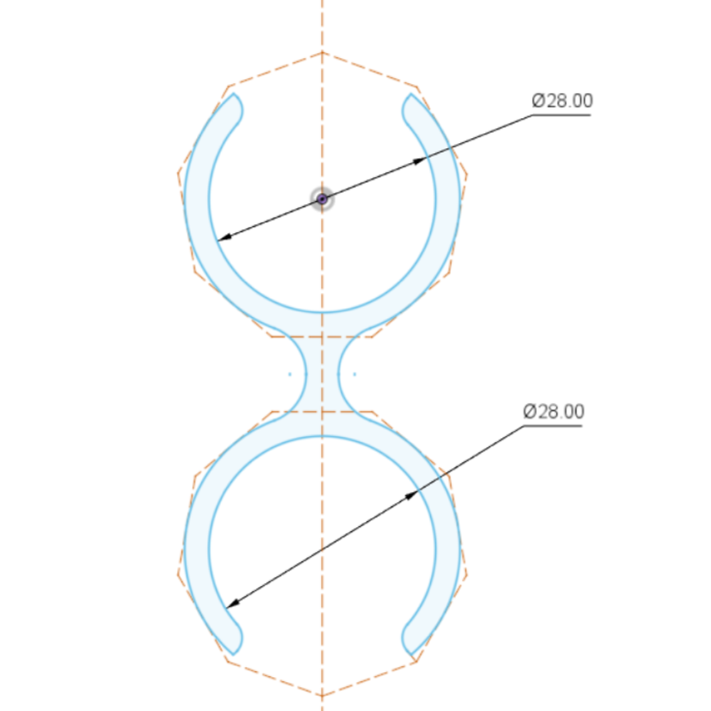 Bisiklet Pompa Kelepçesi (28-32 mm Çap) görsel 3
