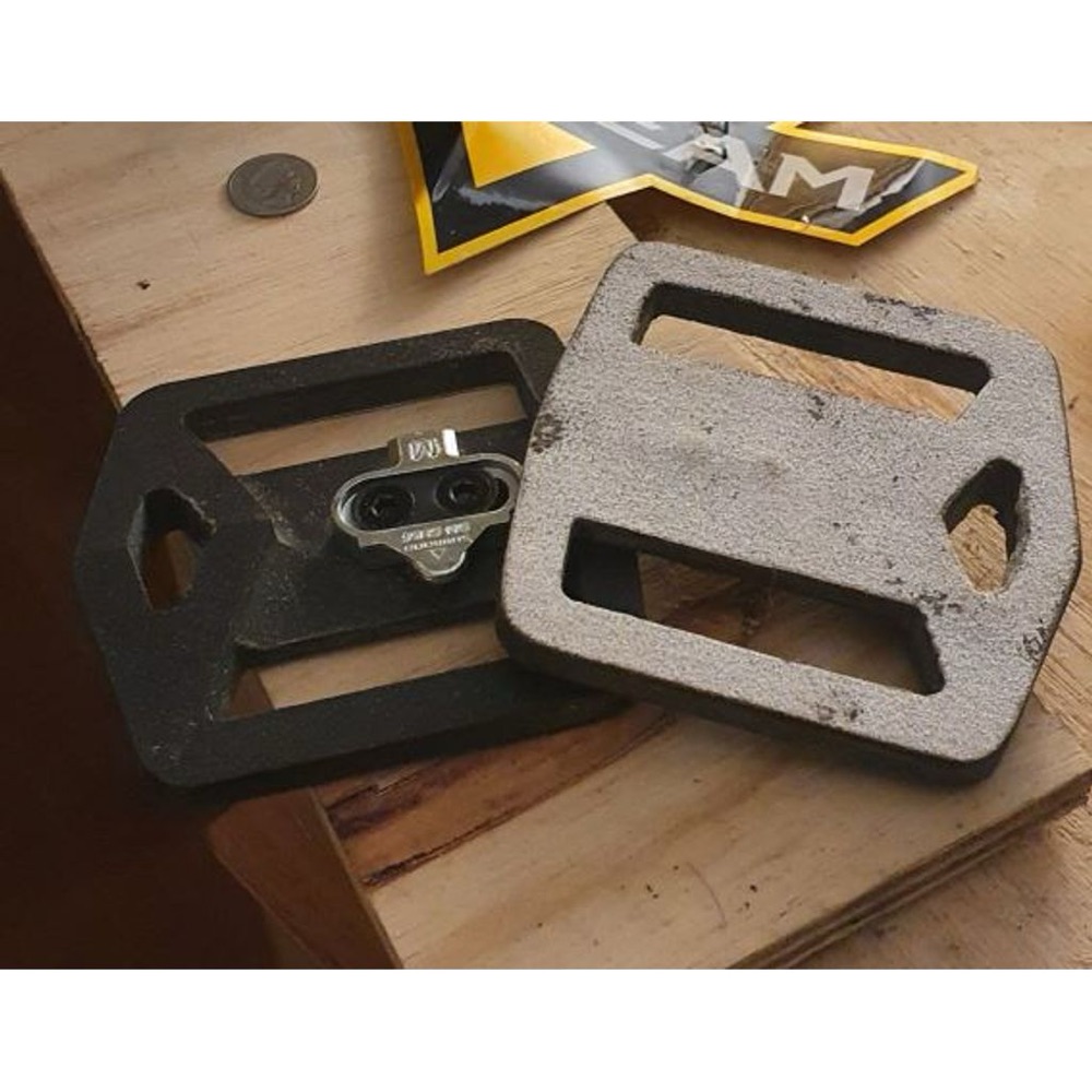 Bisiklet Düz Platform Eklentisi (Shimano SPD Otomatik Pedal Uyumlu)