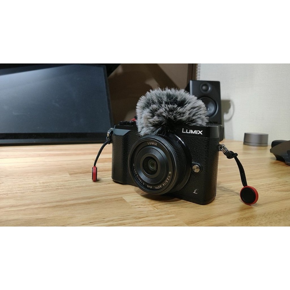 Panasonic Lumix GX7 Mk2 Sıcak Ayakkabı Rüzgarlık (Deadcat) Adaptörü görsel 2