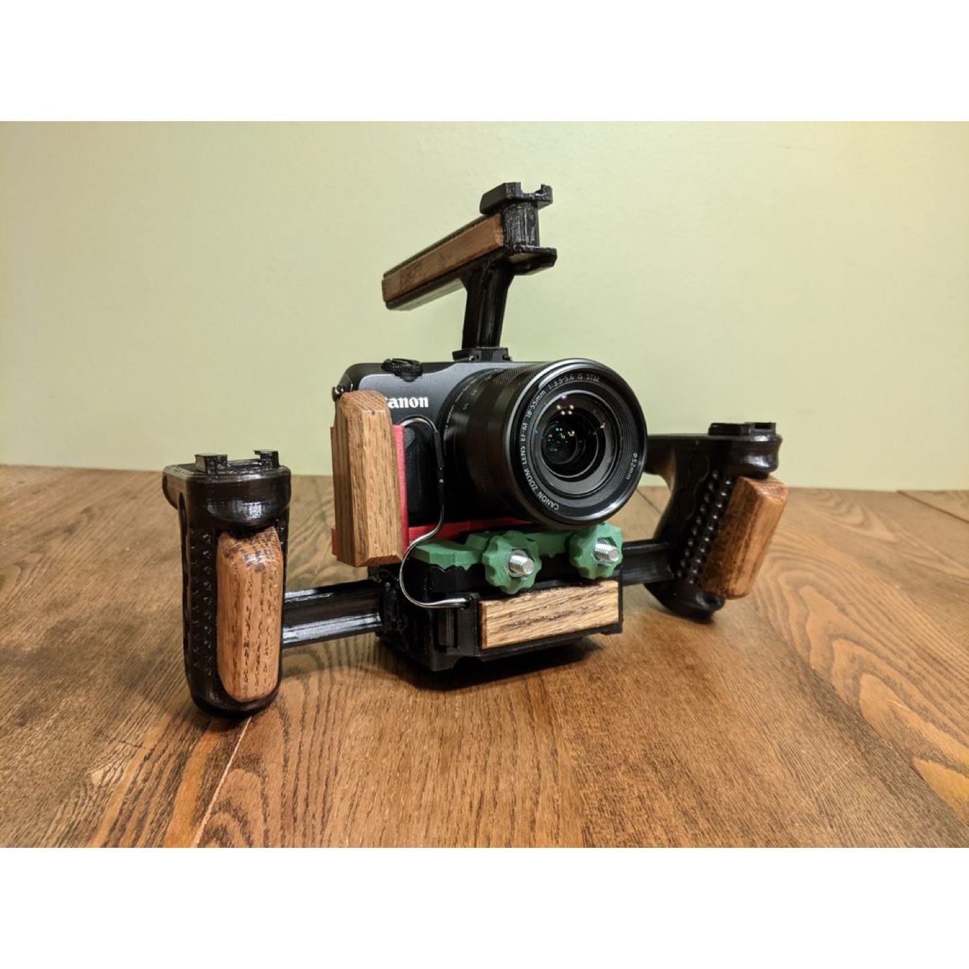 Canon EOS-M için Çok Parçalı Video Rig Aksesuar Seti