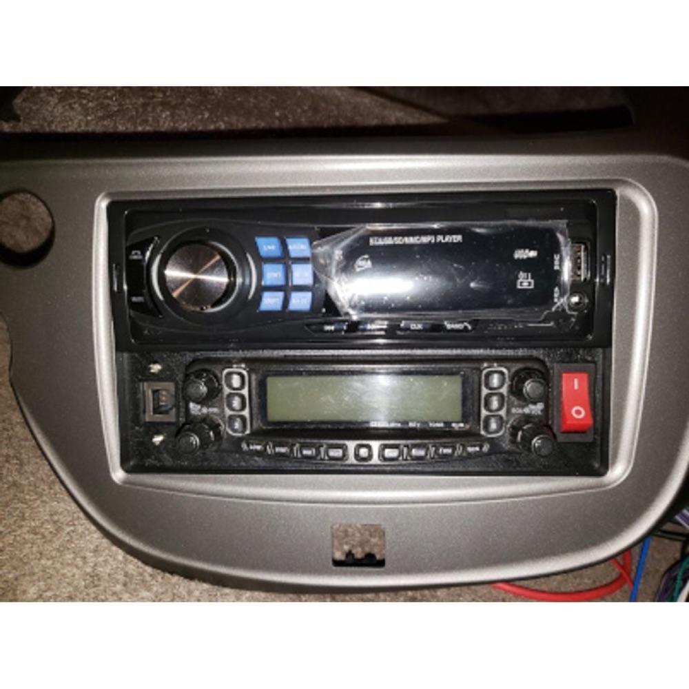 Honda Fit 2009-2013 telsiz/stereo montaj plakası görsel 4