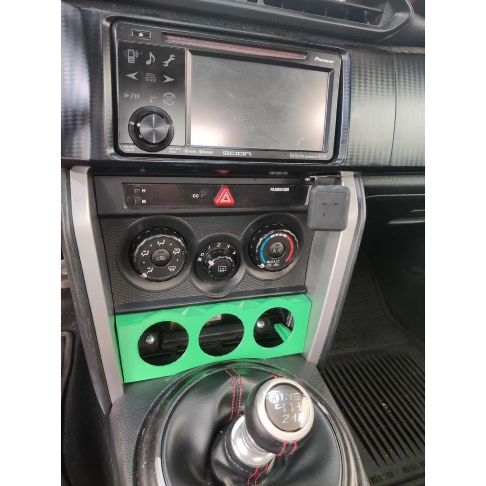 Subaru BRZ / Scion FR-S Üçlü 52 mm Gösterge Yuvası