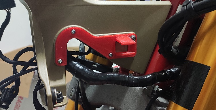 Ducati 848/1098/1198 Kablo Destek Tutucusu görsel 2