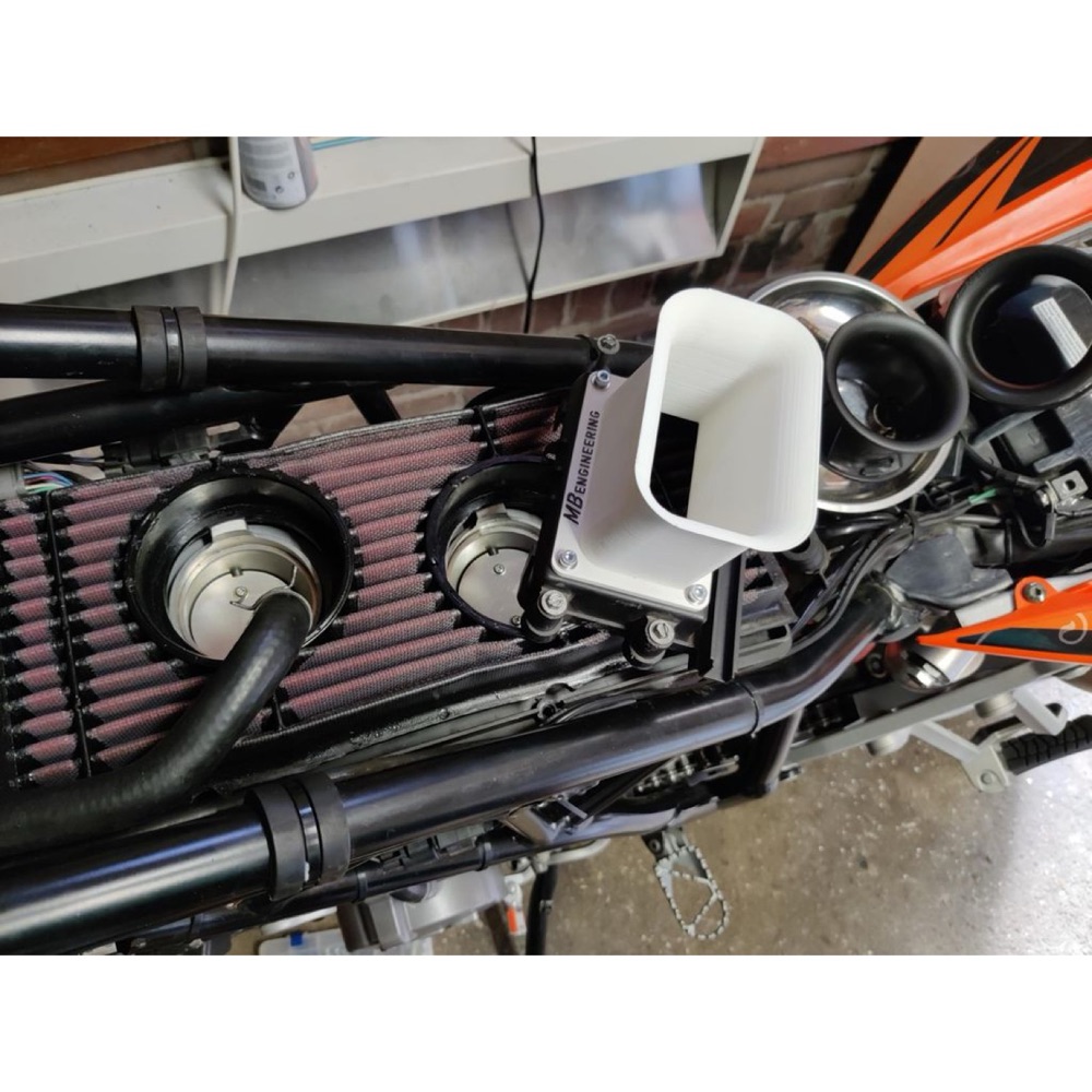 KTM 990 SM Hava Kutusu Snorkel Yükseltmesi görsel 2