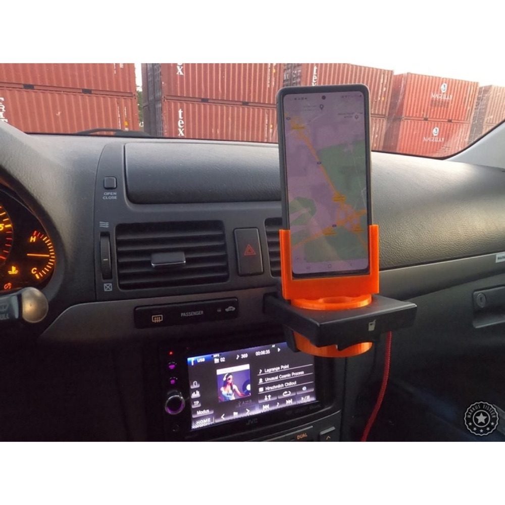 Telefon Bardaklık Tutucu (Toyota Avensis 70mm)