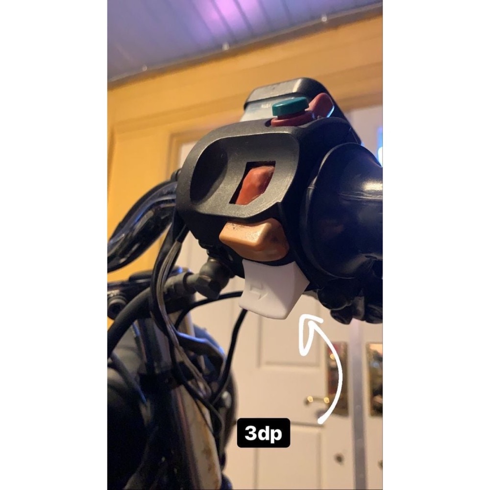 Sağ Sinyal Anahtarı Düğmesi (BMW K75 Uyumlu) görsel 4