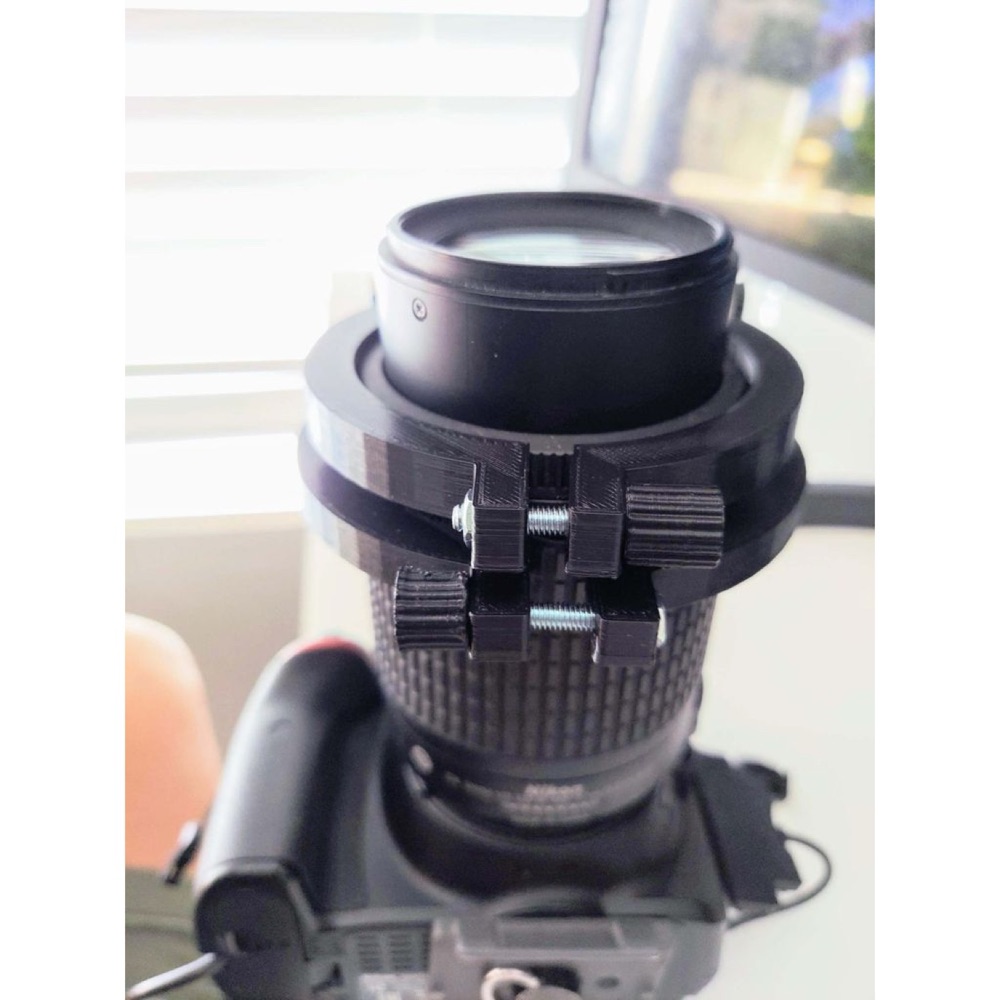 Nikon 55-200mm Zoom Objektif için Mikro Odaklayıcı ve Odak Kilidi görsel 2