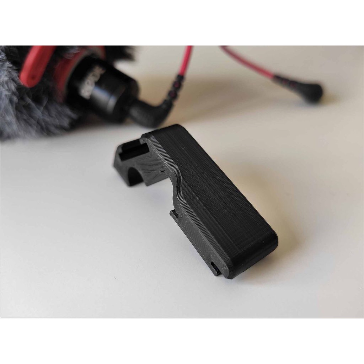 Canon M50 için Mikrofon Hotshoe Yan Montaj Aparatı görsel 3