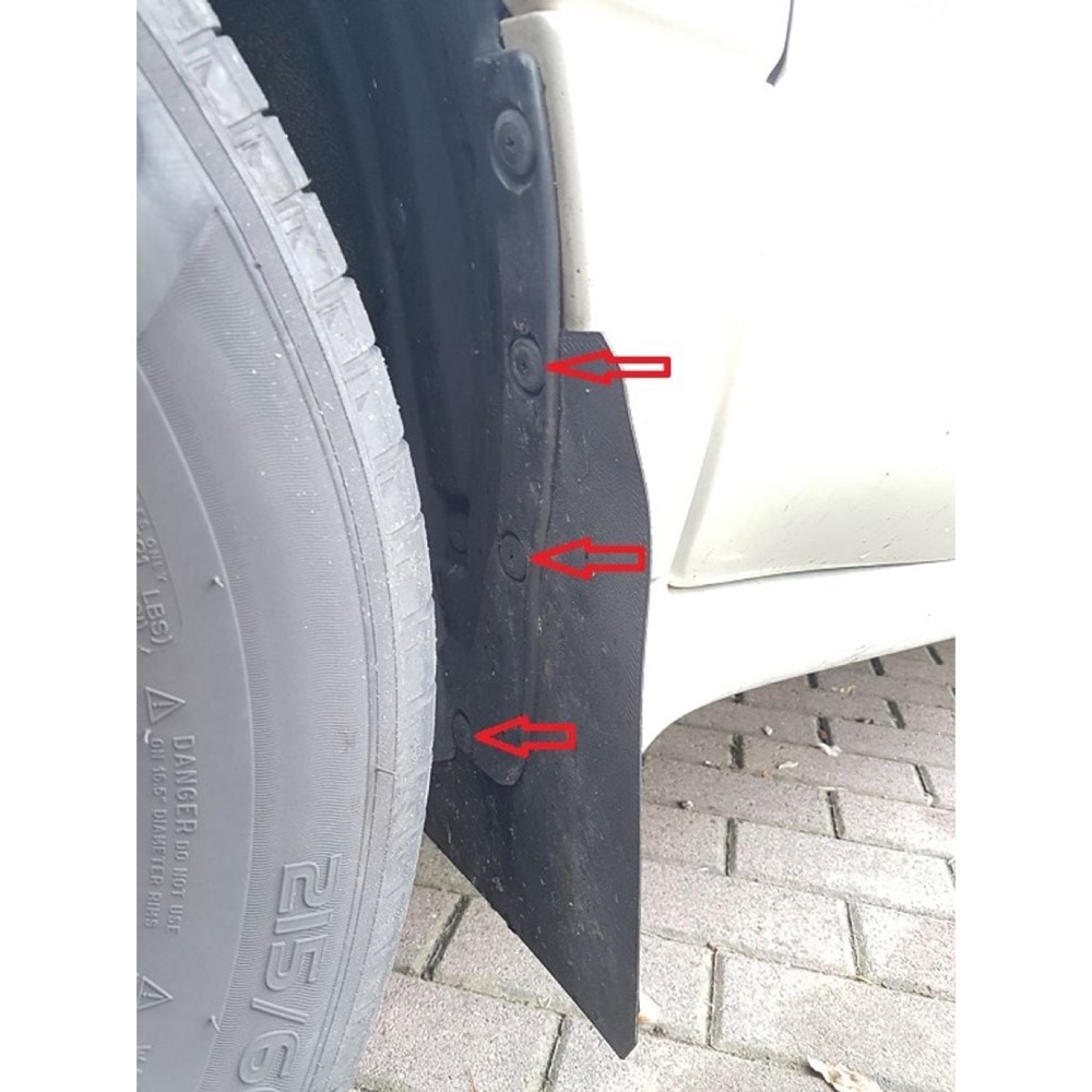 Subaru Forester SG Ön Çamurluk (Paçalık) Seti görsel 2