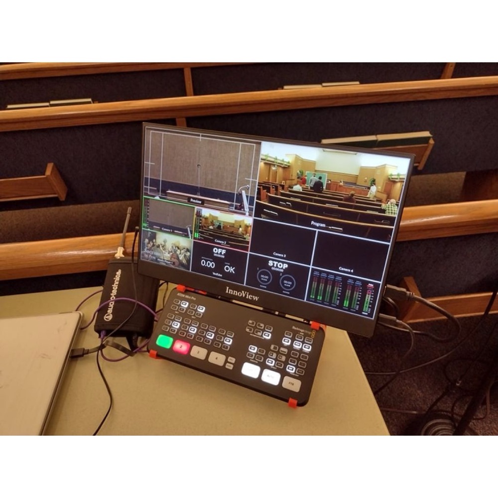 Blackmagic ATEM Mini Pro Tablet/Monitör Kombine Standı görsel 2