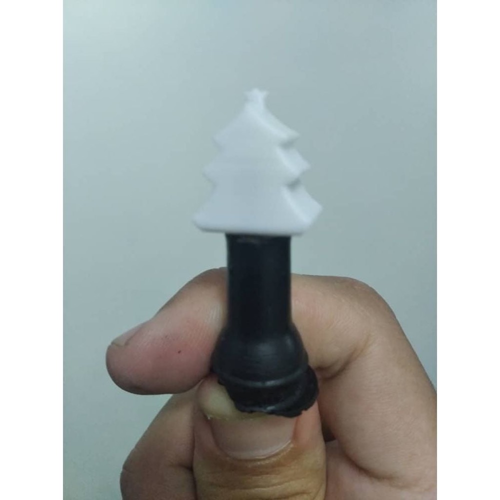 Bisiklet Supap Kapağı (Çam Ağacı Figürlü, Schrader Tip) görsel 3