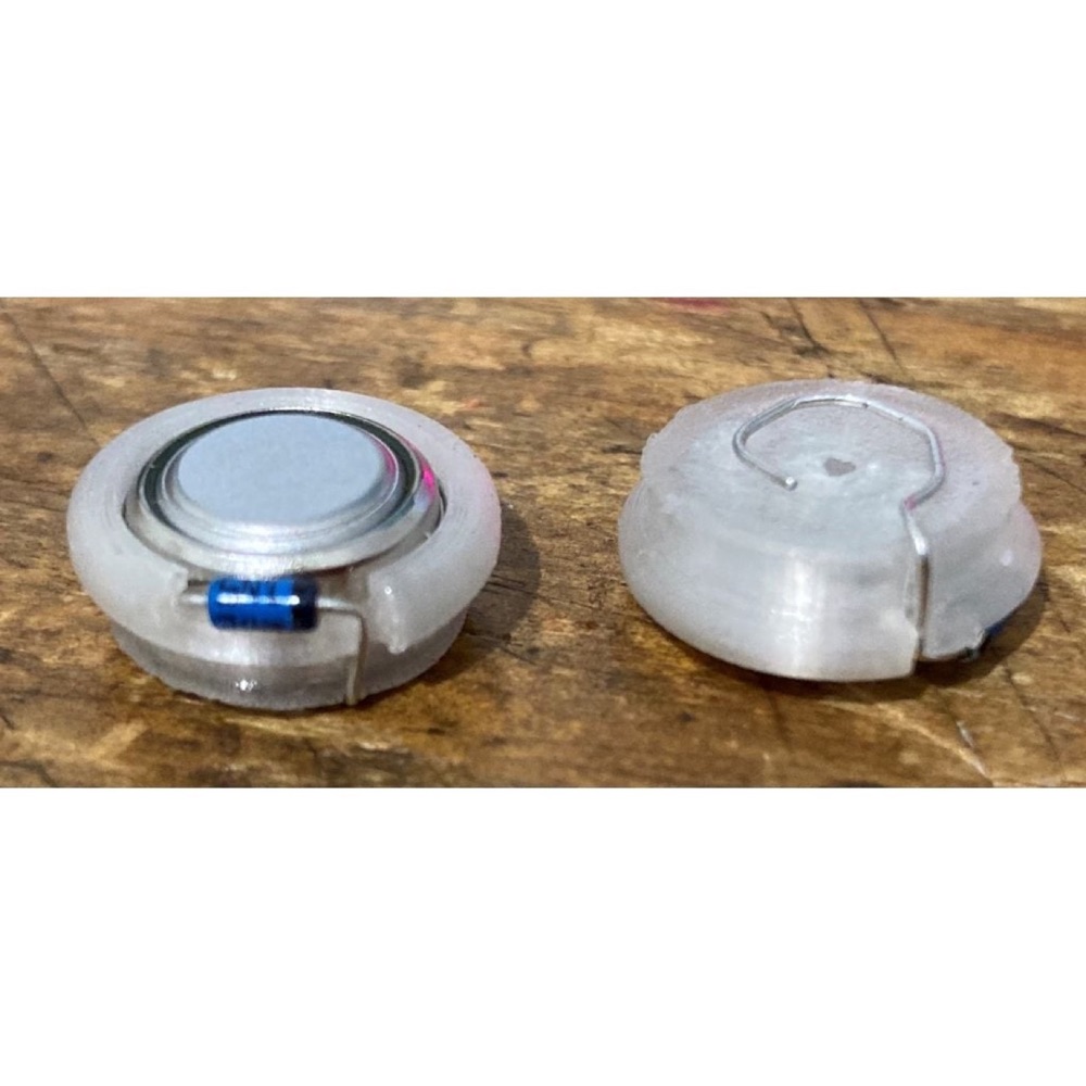 PX625 / MR-9 Cıva Pil Yerine Pil Adaptörü (Canon QL-17 için Yan Kontak Sürümü) görsel 3