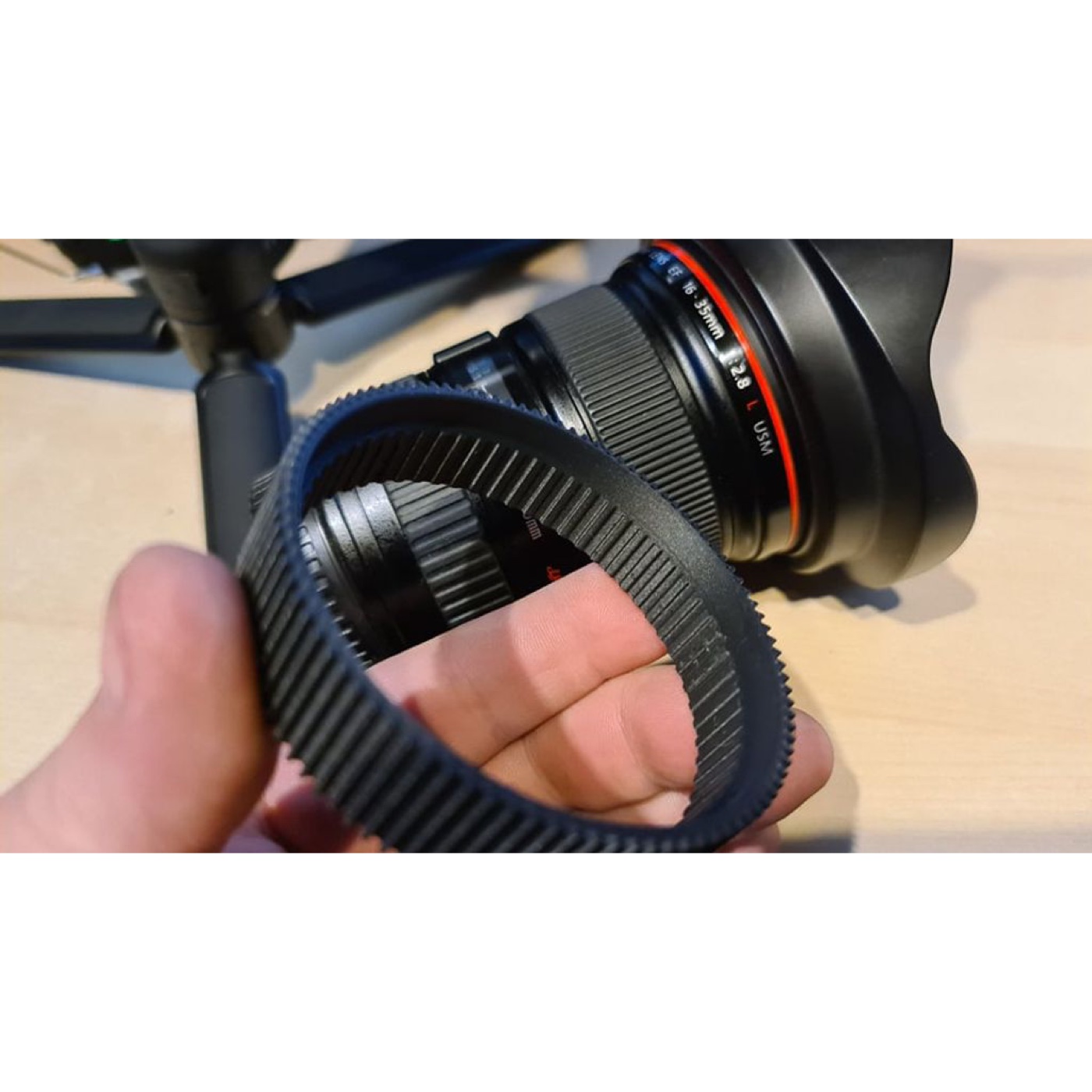 Canon 16-35mm F2.8 Lens için DJI Ronin RS2 Uyumlu Zoom Halkası görsel 2