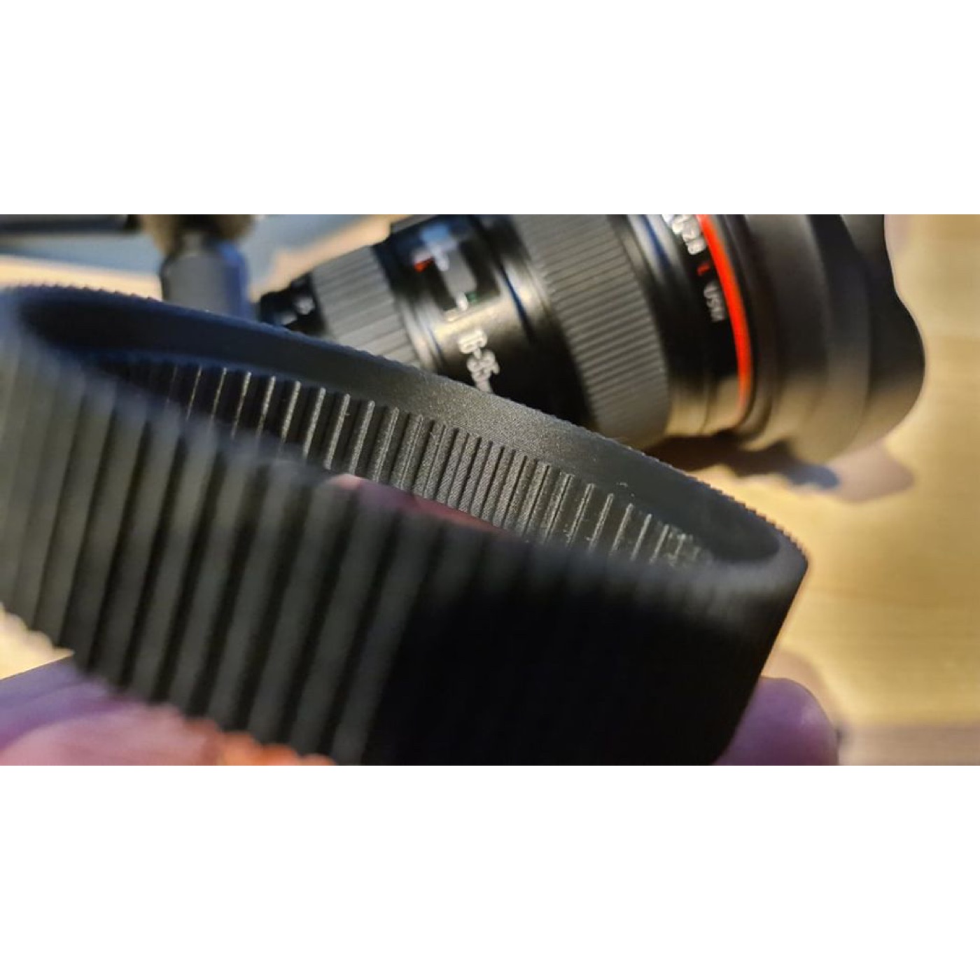 Canon 16-35mm F2.8 Lens için DJI Ronin RS2 Uyumlu Zoom Halkası görsel 3