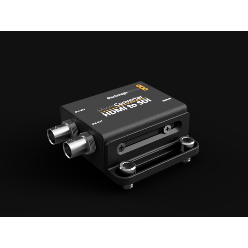 Blackmagic Micro Converter Montaj Bracketi (Açılı + NATO Ray) görsel 1