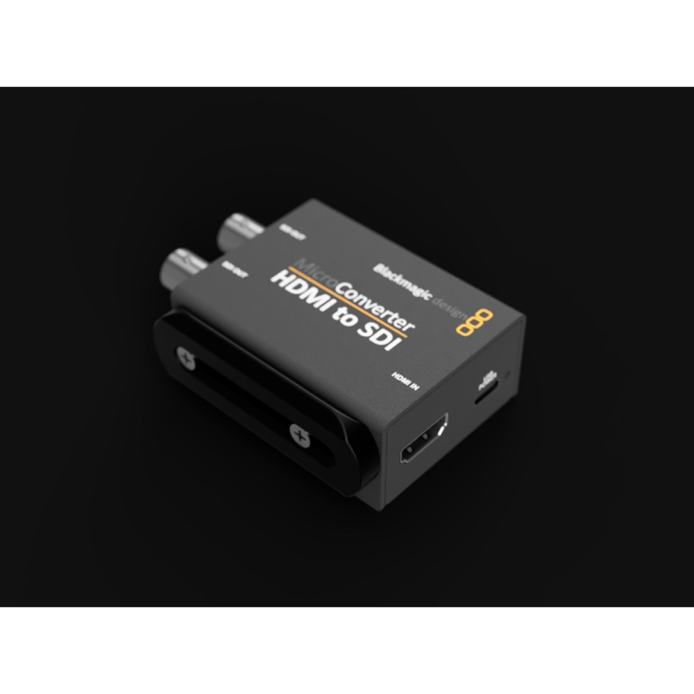 Blackmagic Micro Converter Montaj Bracketi (Açılı + NATO Ray) görsel 2