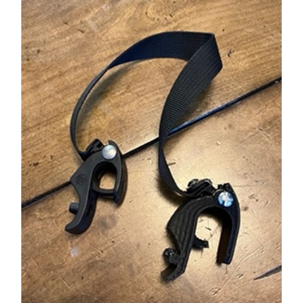 Bisiklet Çanta Klipsi (Genişletilmiş, 3/4" Bar İçin)