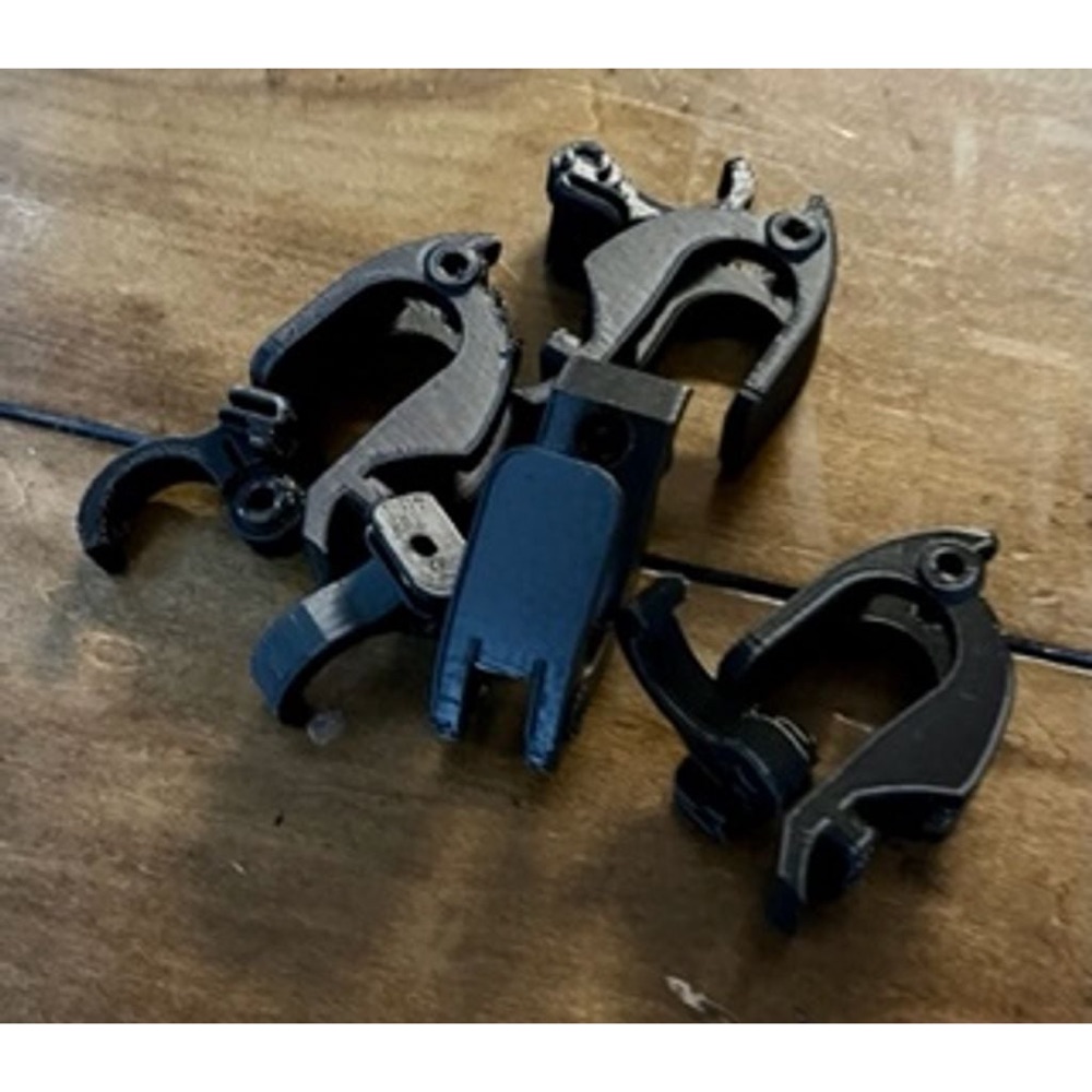 Bisiklet Çanta Klipsi (Genişletilmiş, 3/4" Bar İçin) görsel 2