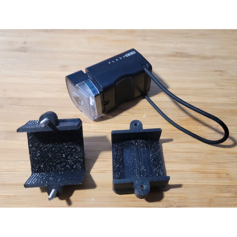 Bisiklet Işığı GoPro Tipi Montaj Aparatı (Specialized Flash 300 Uyumlu) görsel 4