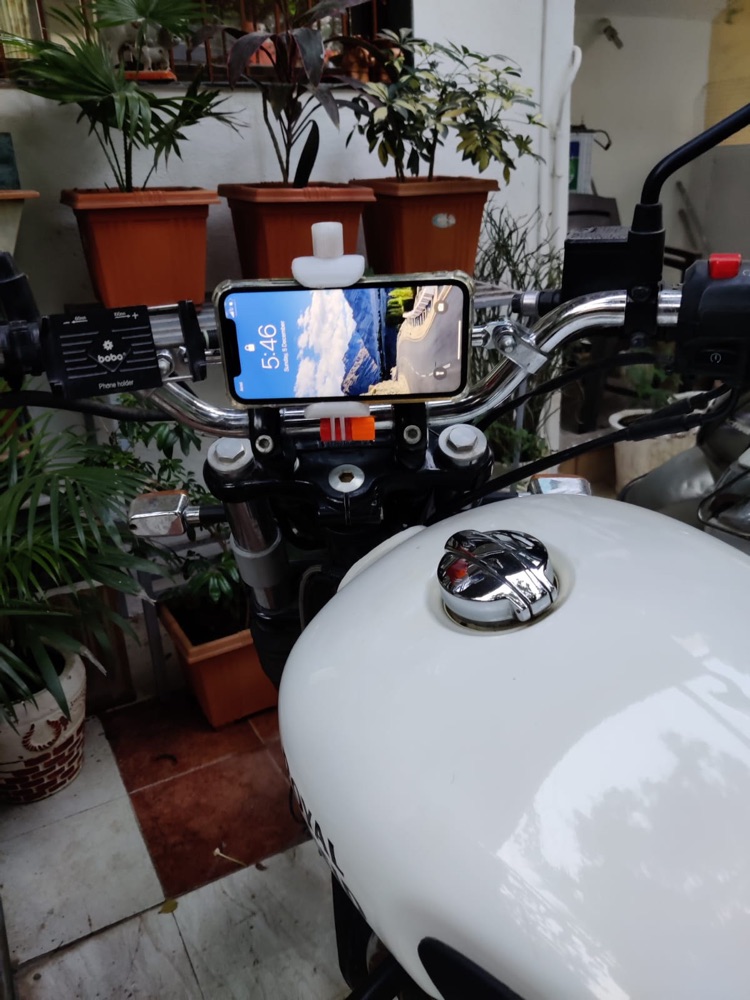 Royal Enfield Interceptor 650 GoPro Montajı görsel 4