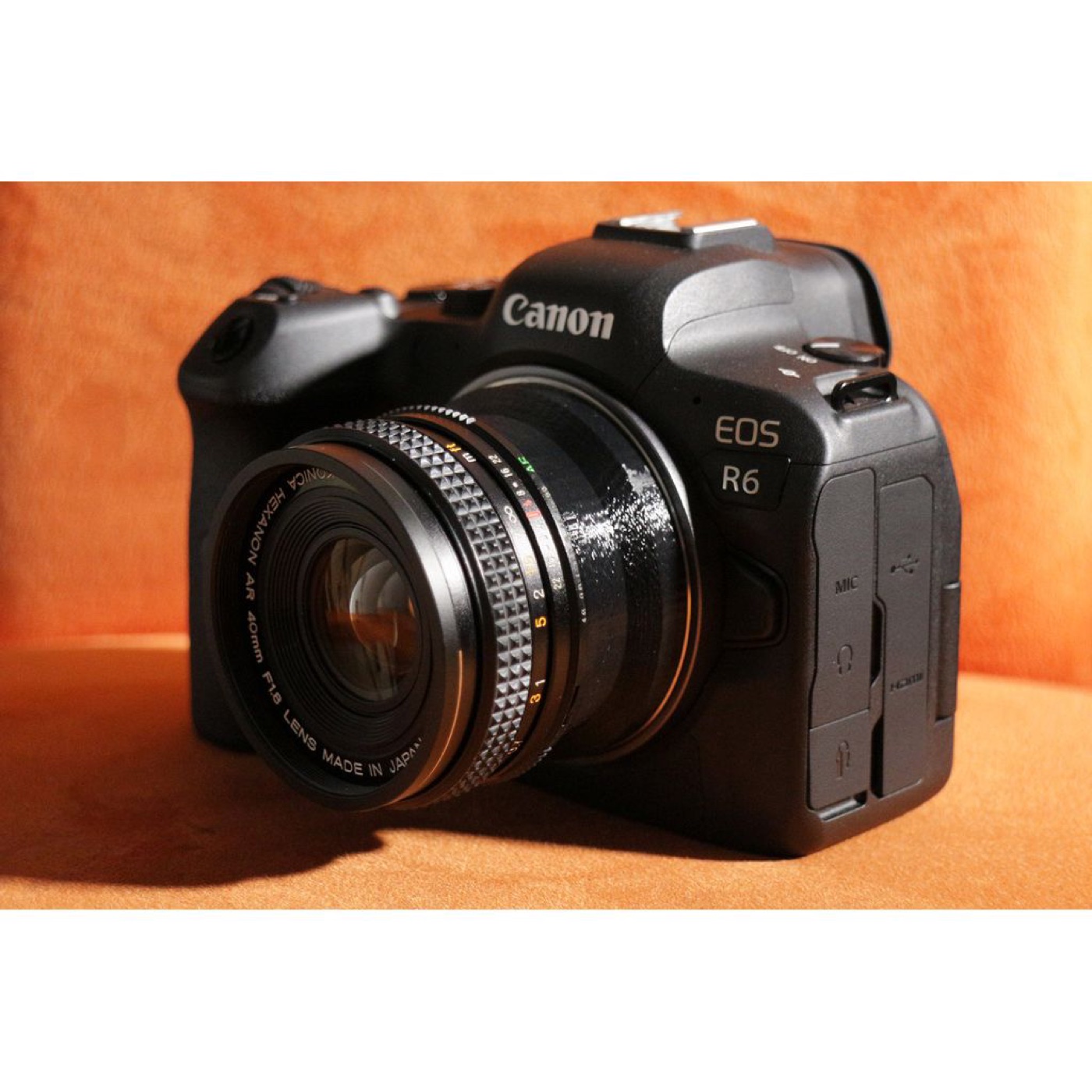 Konica AR Lensleri Canon RF Gövdelere Bağlayan Adaptör