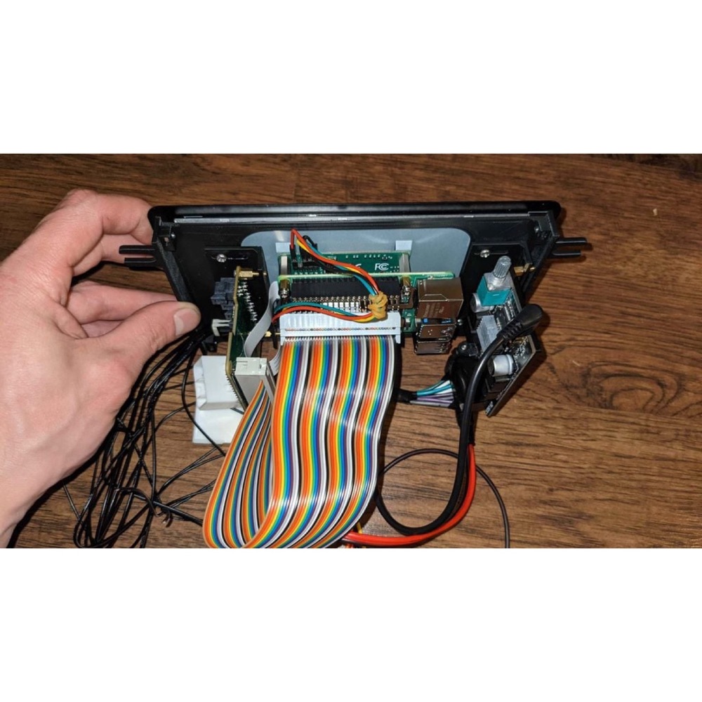 Mazda Miata NA Raspberry Pi Ekran Montaj Çerçevesi görsel 3